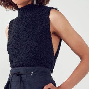 SILENCE & NOISE Drop Armhole Sleeveless Sweater
